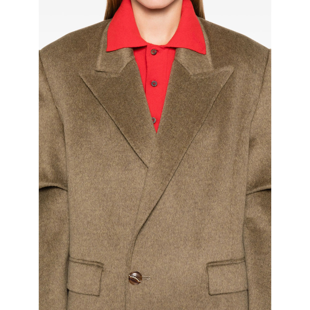 Brown Notched Lapel Jackets