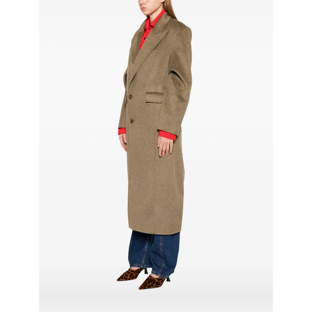 Brown Notched Lapel Jackets