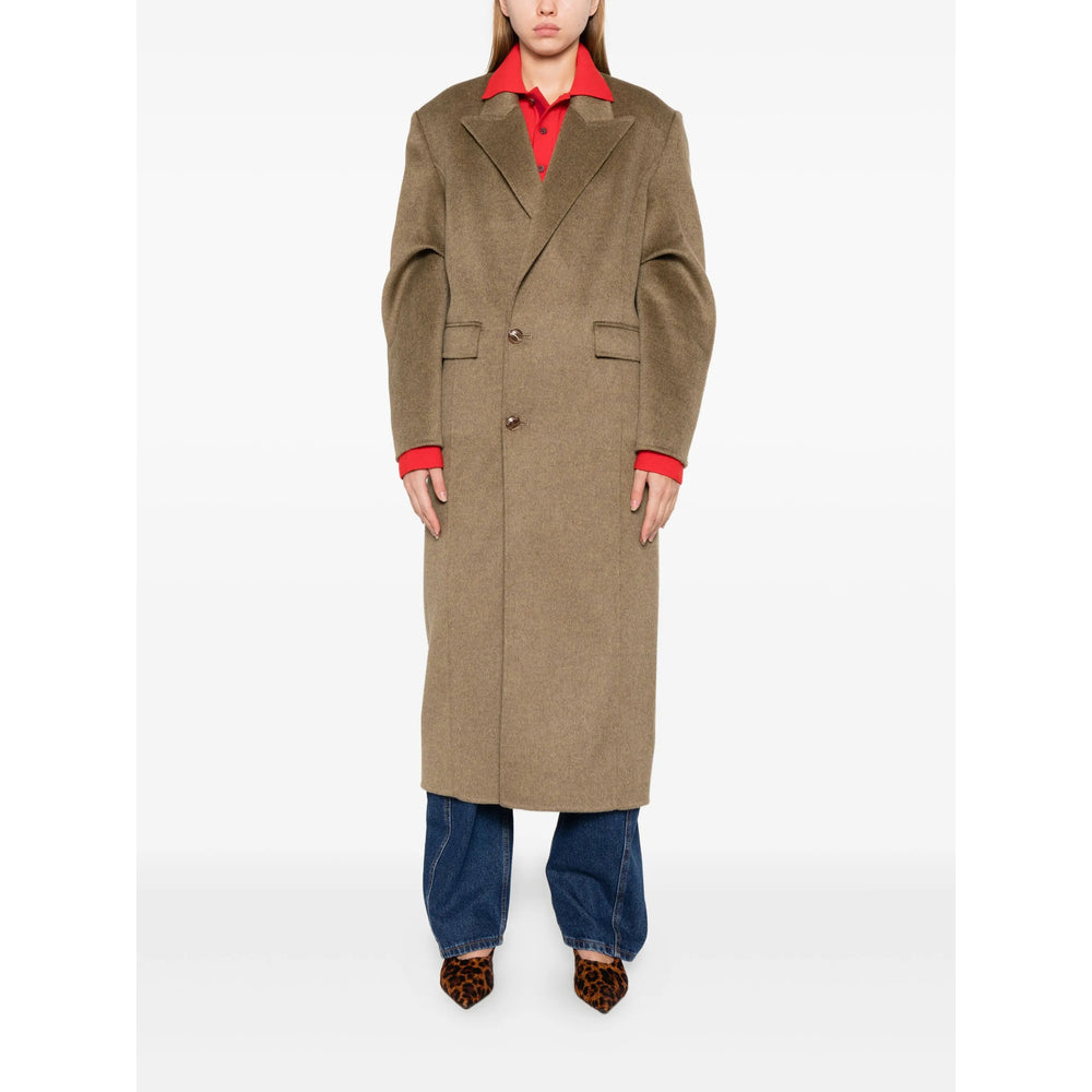 Brown Notched Lapel Jackets