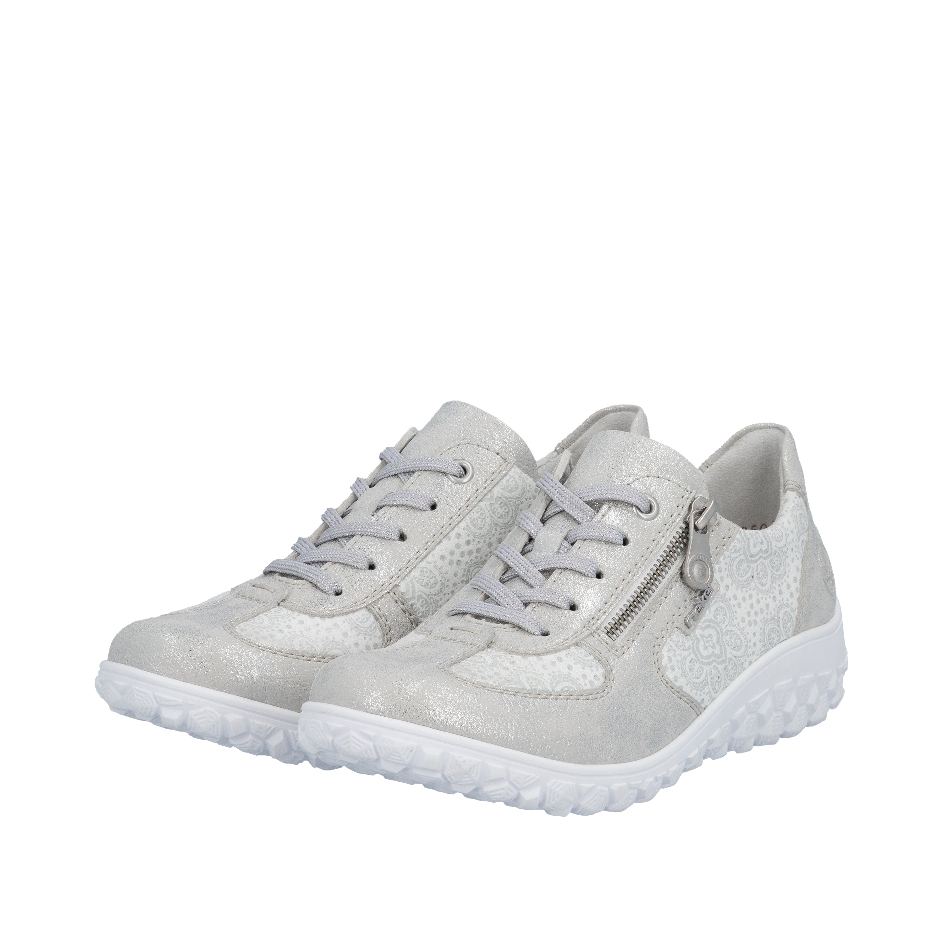 Rieker Womens Fashion Trainers | Grey