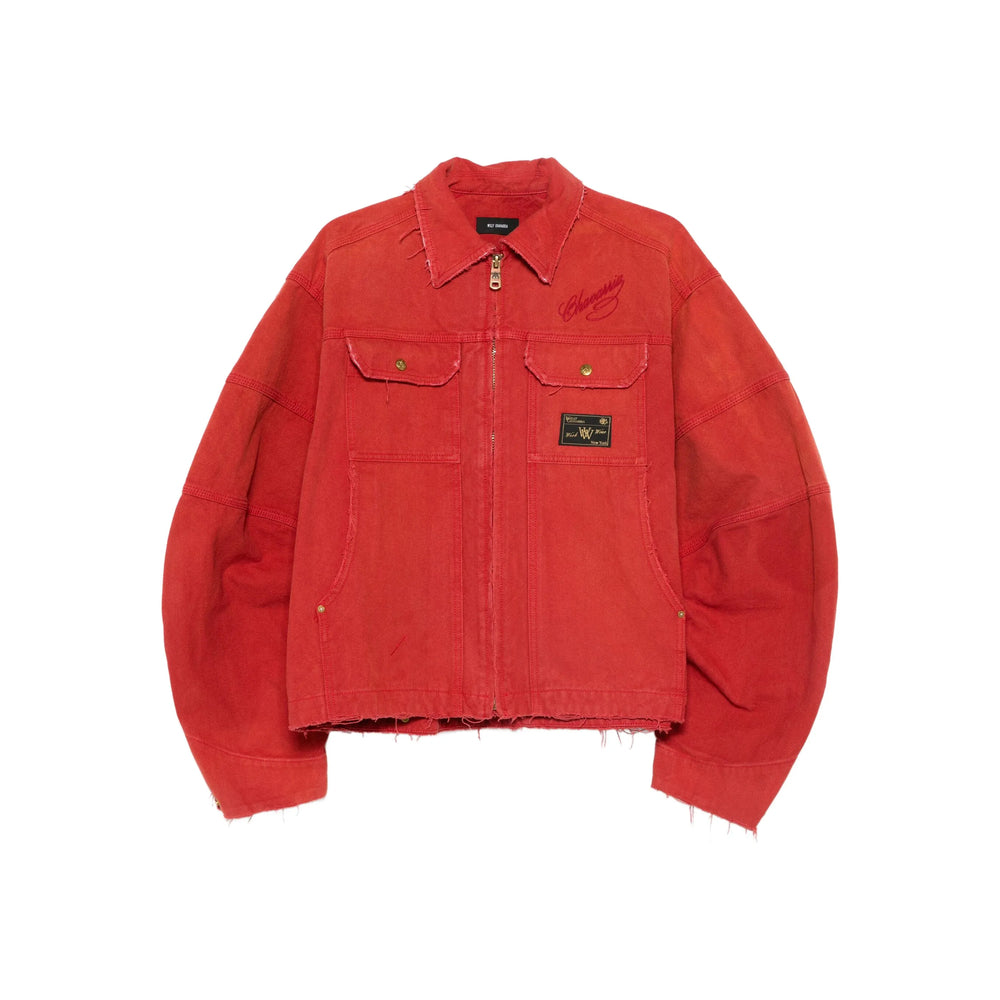 High Neck Nylon Windbreaker