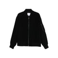 Black Wool Streamliner Jacket
