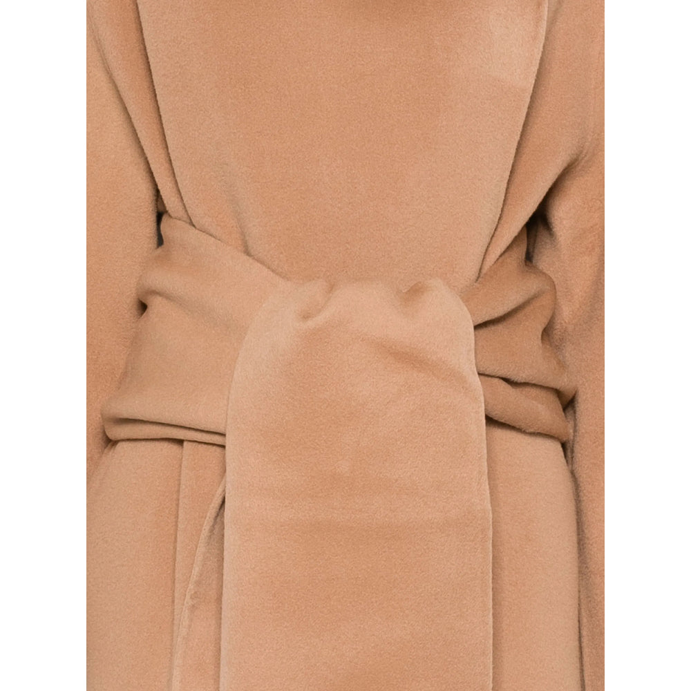 Soft Beige Belted Wrap