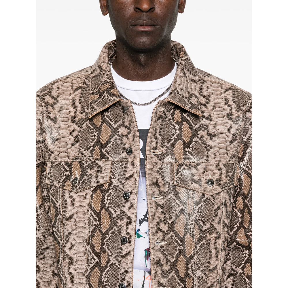 Calf Leather Tailored Shirt