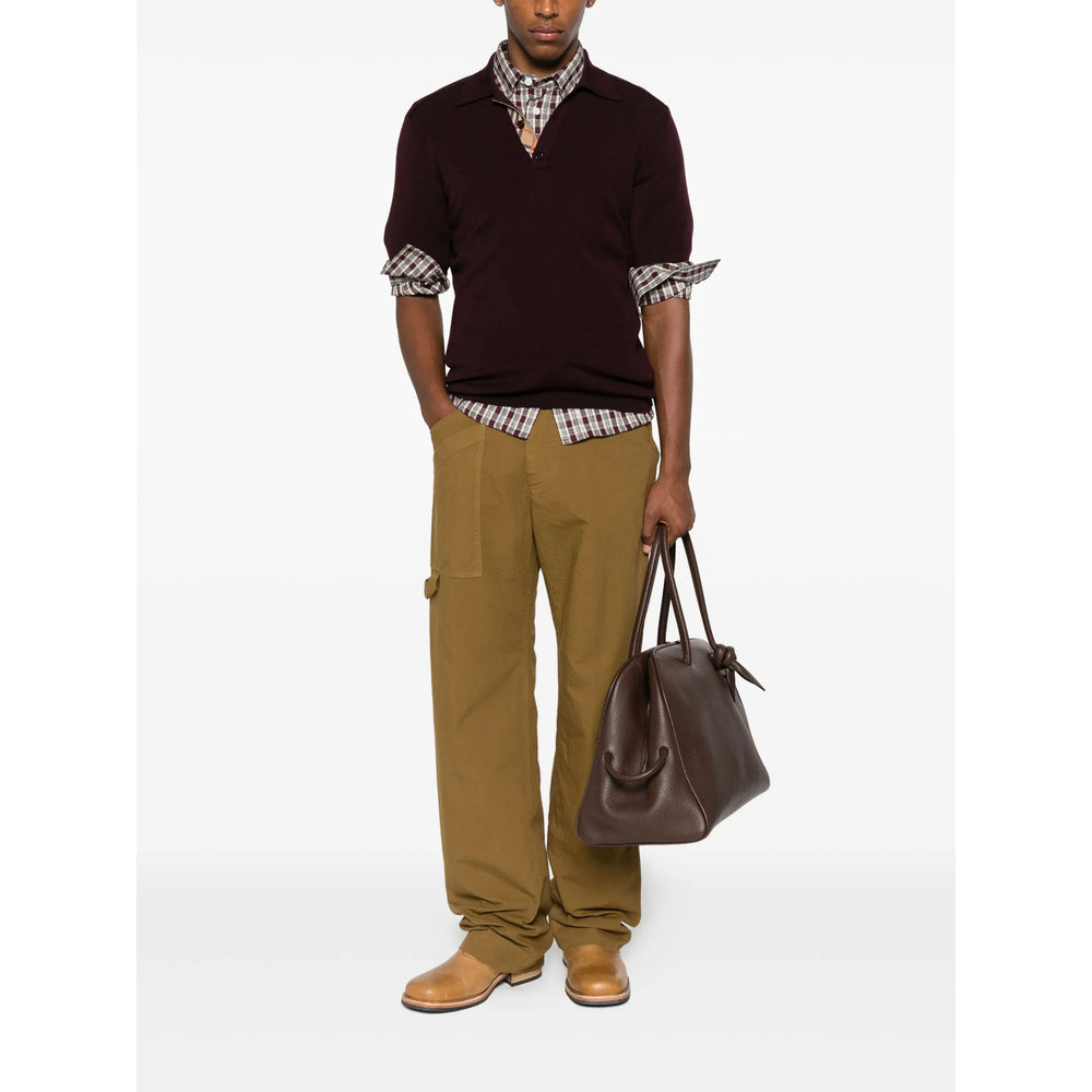 Cotton Maroon Polo Shirt