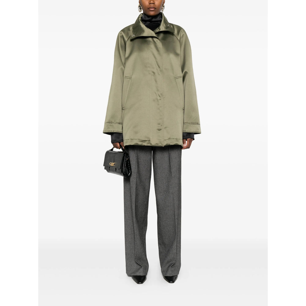 Raglan Olive Utility Jacket