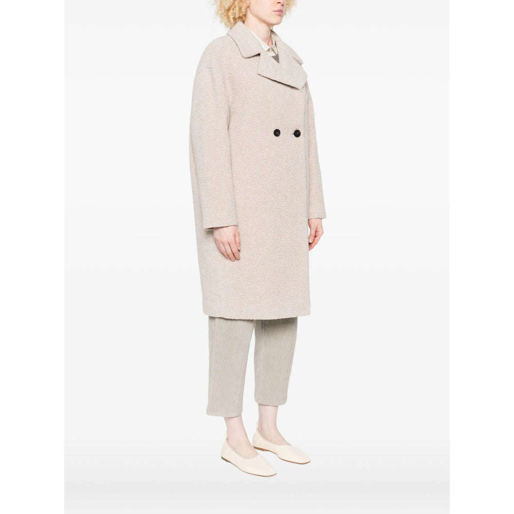 Soft Boucl Double-breasted Blazer