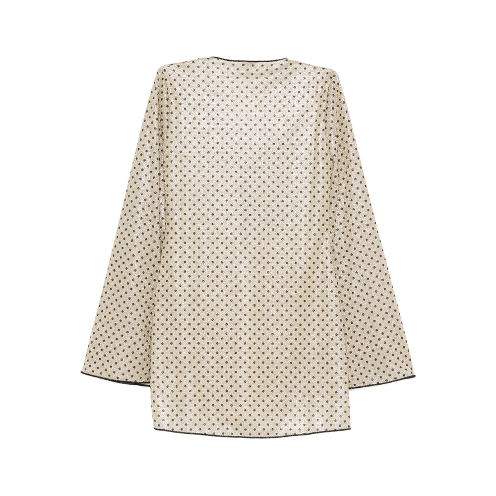 Black Rose Polka Dot Sweater