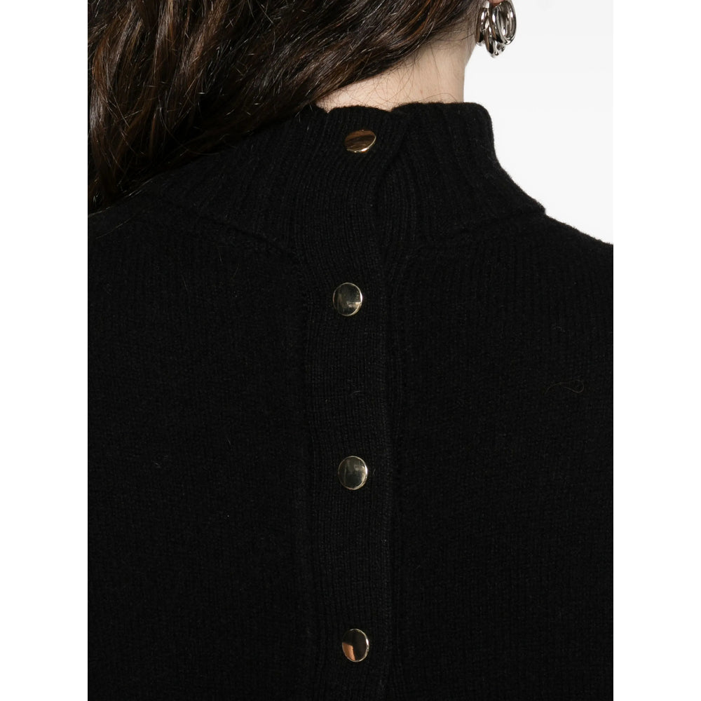 Fine Knit High Neck Sweater