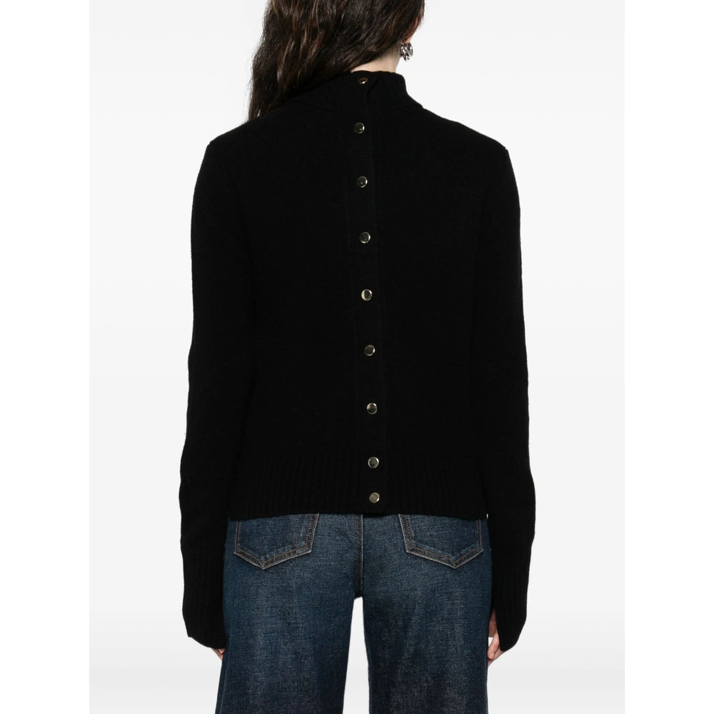 Fine Knit High Neck Sweater