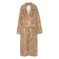 Gold-textured Double-breasted Jacket