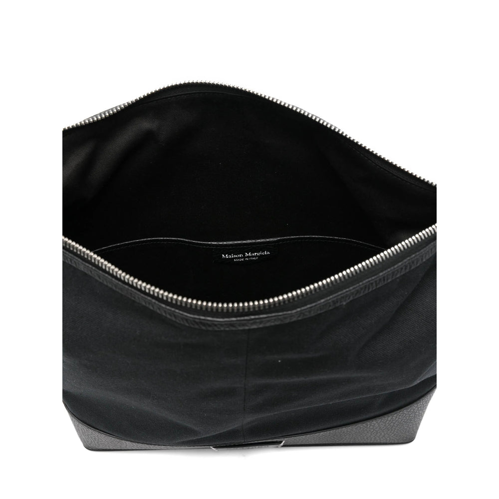 Grained Shoulder Tote