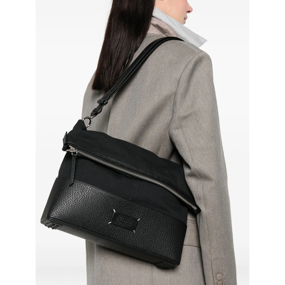 Grained Shoulder Tote