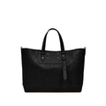 Sleek Calf Leather Shoulder Tote