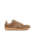 Brown Suede Lace-up Boots