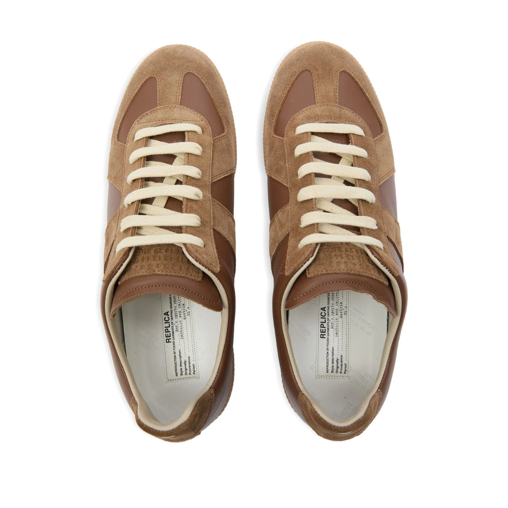 Brown Suede Lace-up Boots