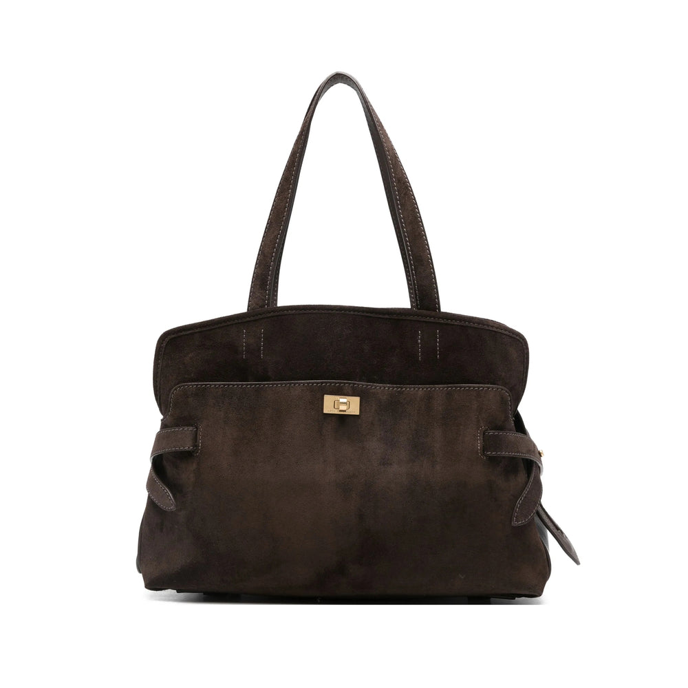 Brown Calf Leather Satchel