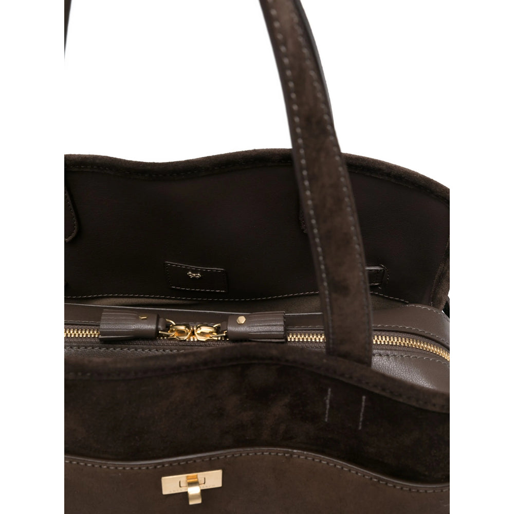 Brown Calf Leather Satchel