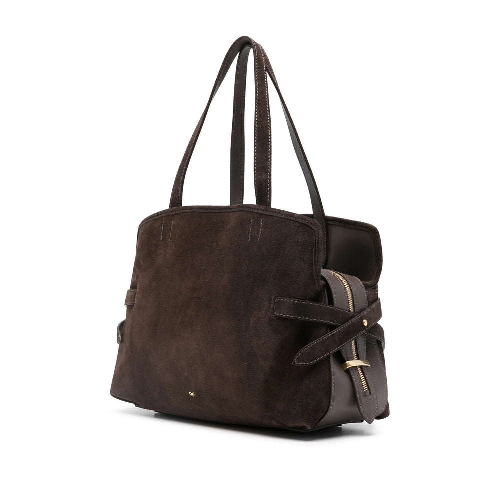 Brown Calf Leather Satchel
