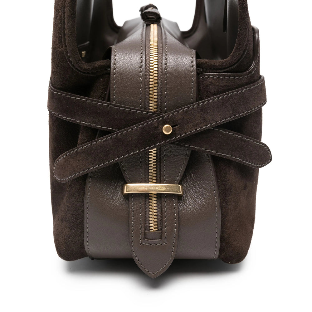 Brown Calf Leather Satchel