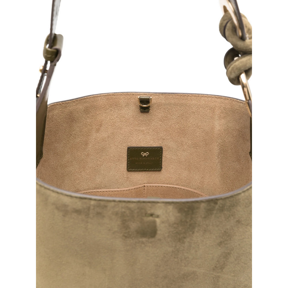 Olive Green Knot Satchel