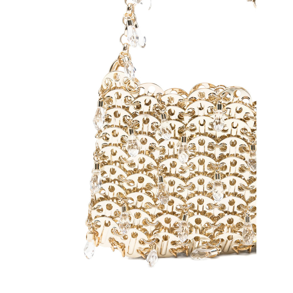 Crystal Accented Satchel Bag