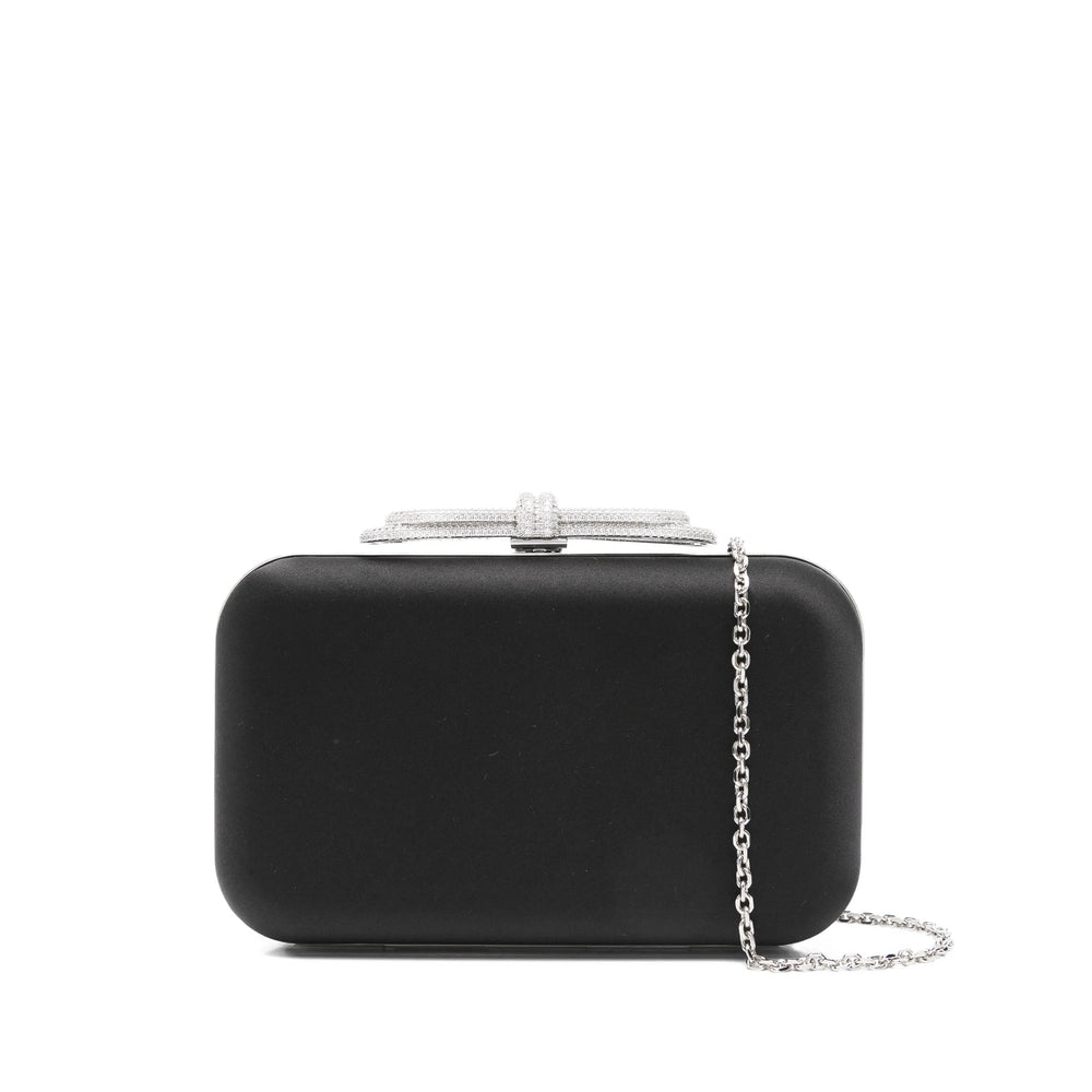 Satin Clasp Satchel