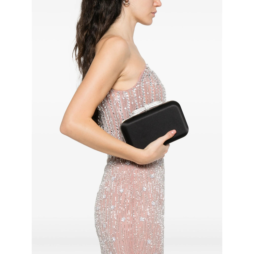 Satin Clasp Satchel