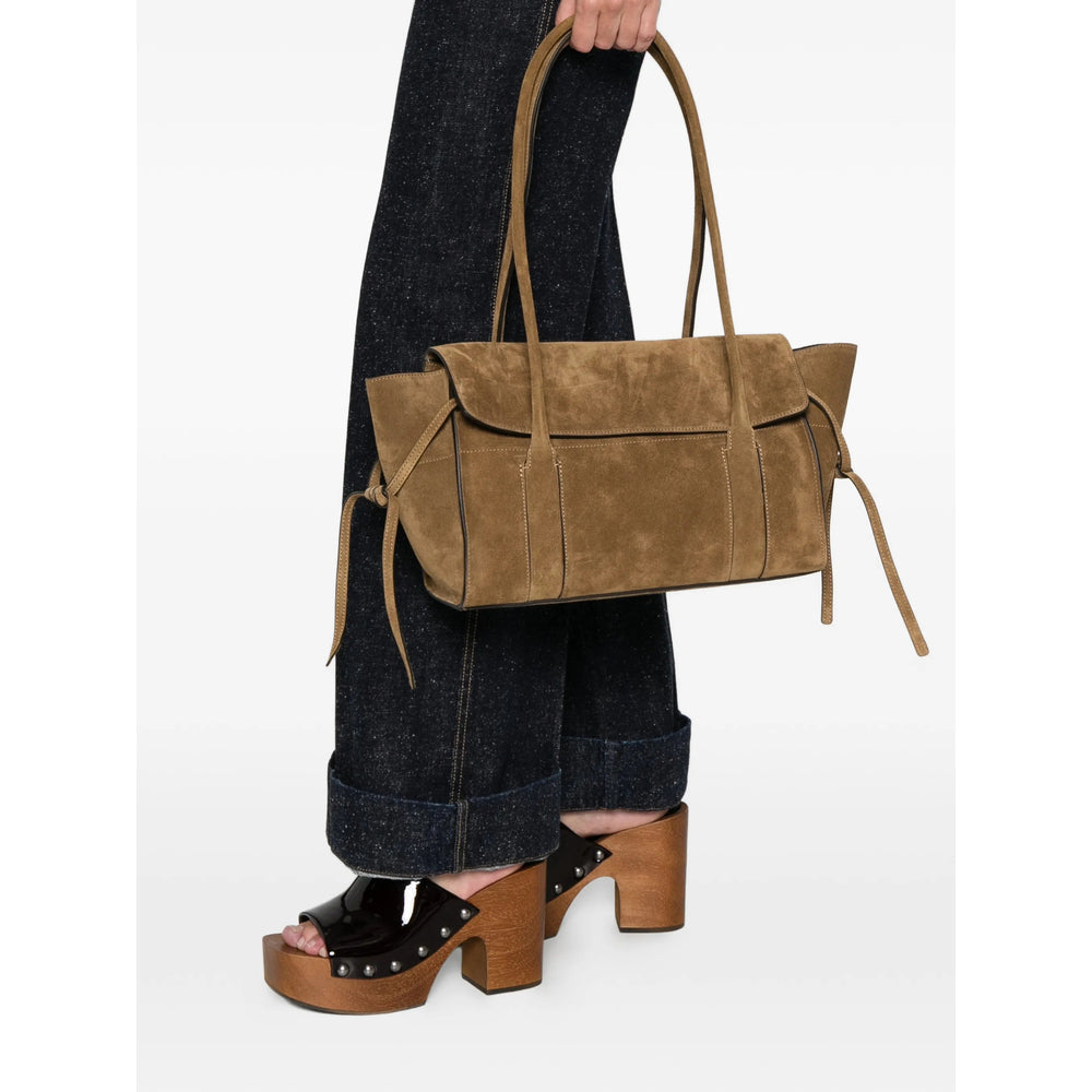 Sleek Brown Heritage Tote