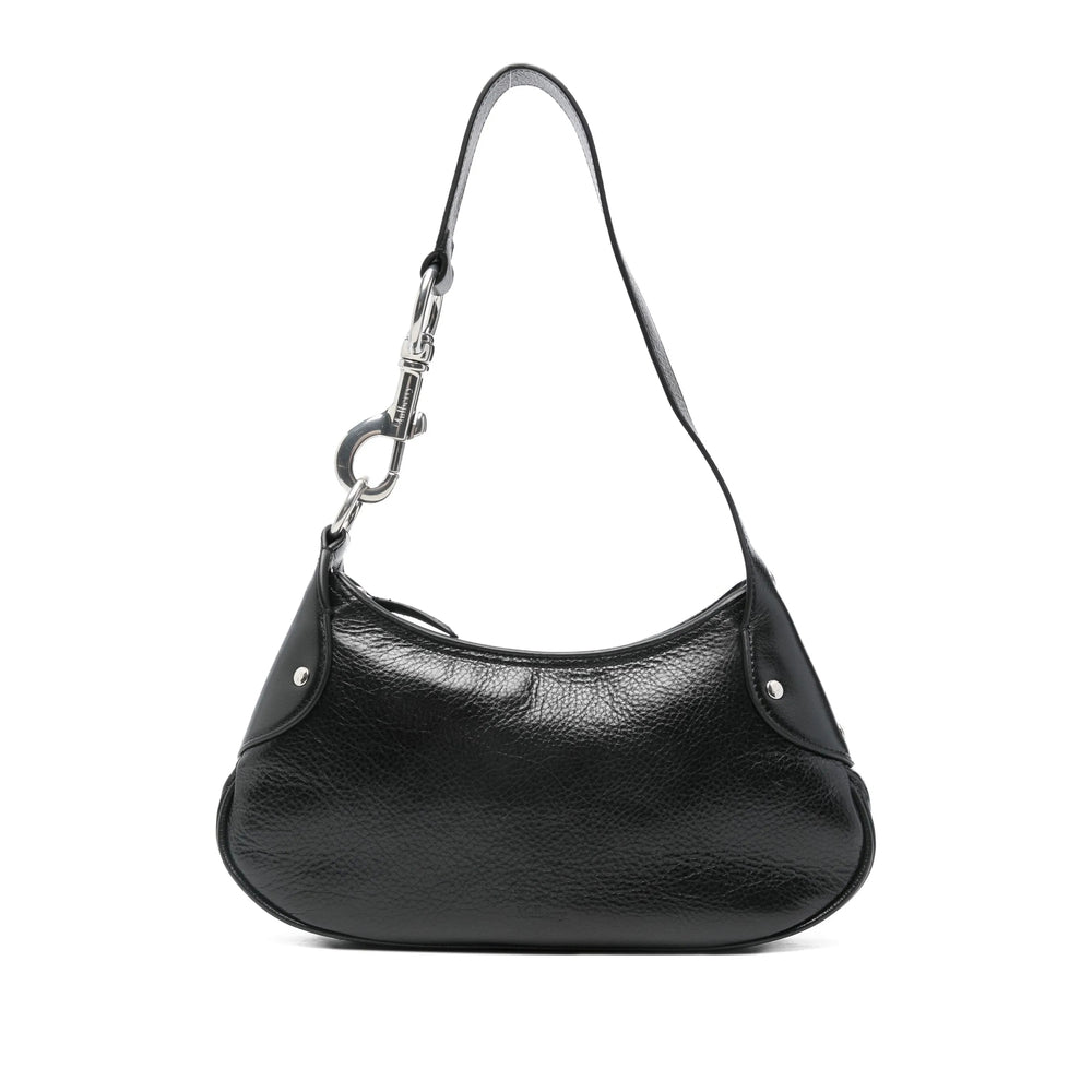 Calf Leather Zip Top Handle
