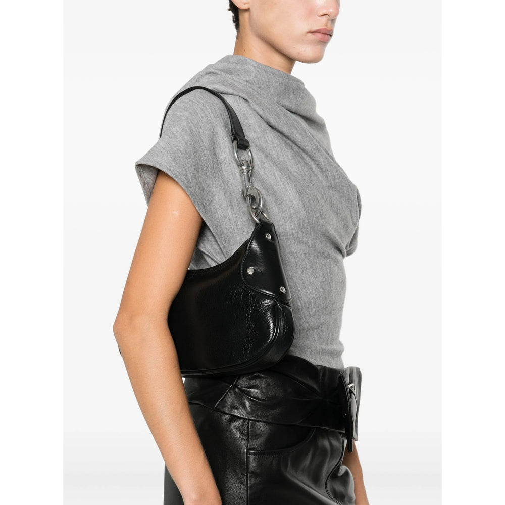 Calf Leather Zip Top Handle