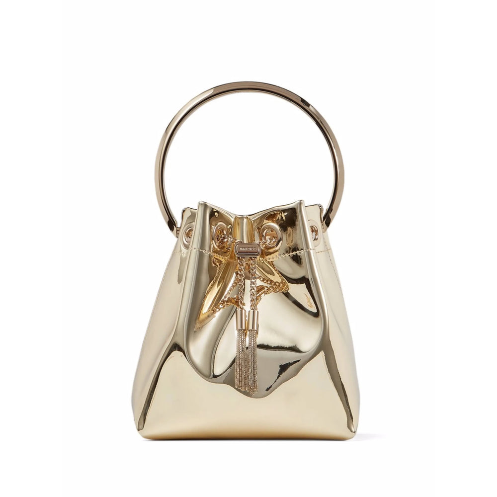 Sleek Metallic Day Bag