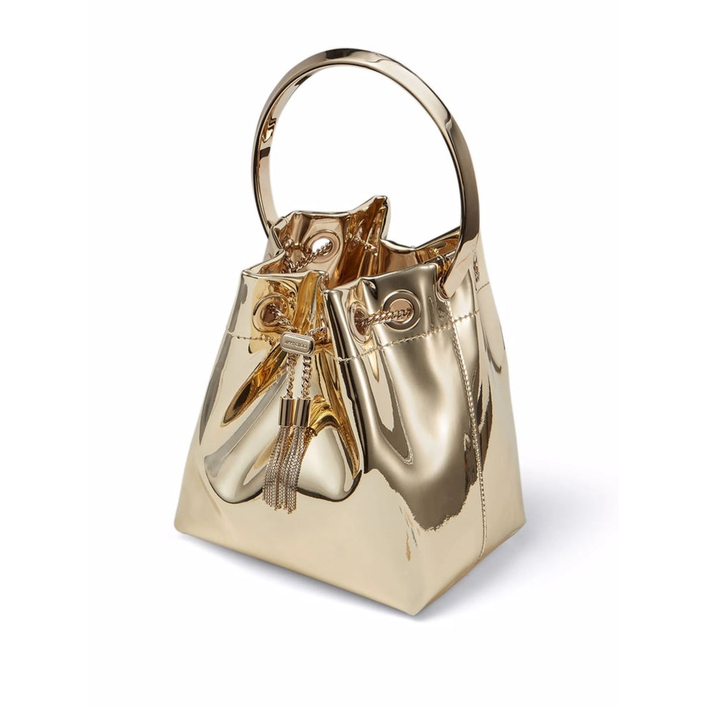 Sleek Metallic Day Bag