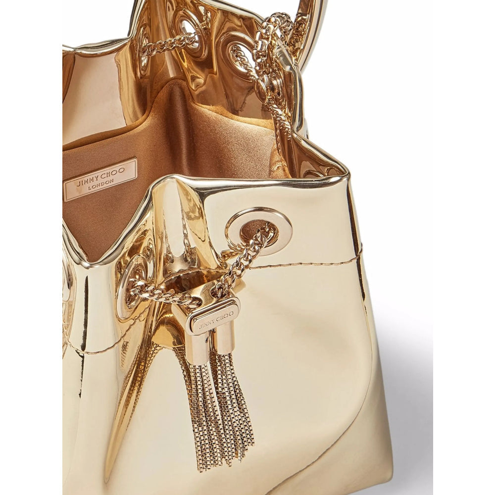 Sleek Metallic Day Bag