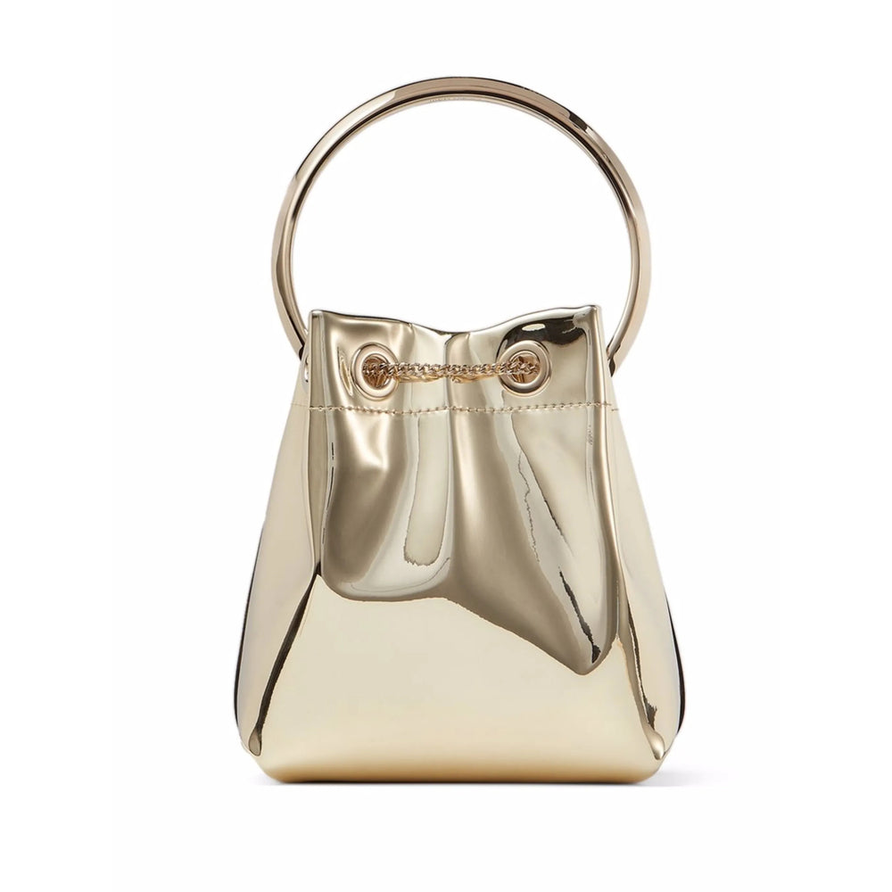 Sleek Metallic Day Bag