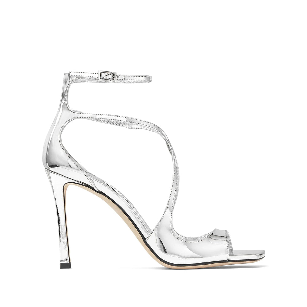 Metallic Silver Stiletto Pump