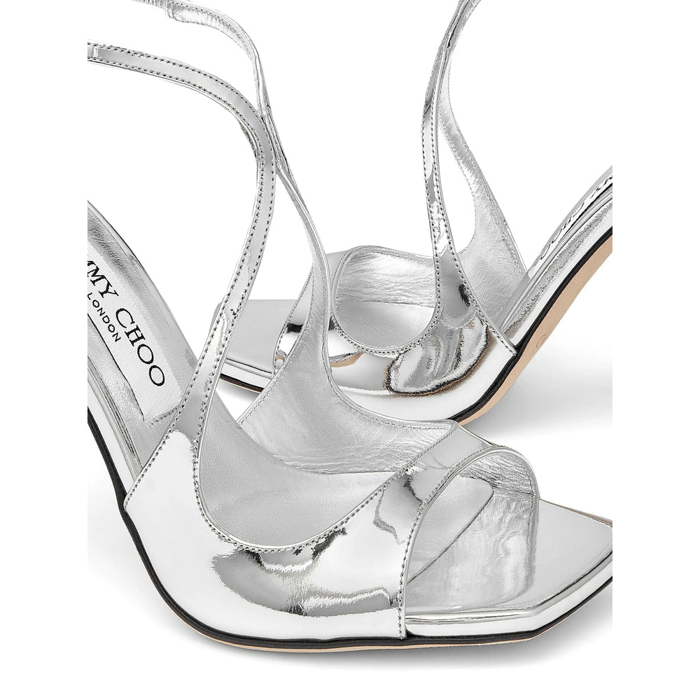 Metallic Silver Stiletto Pump