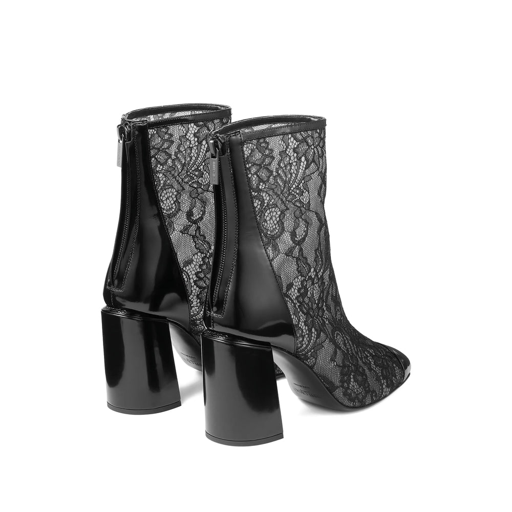 Block Heel Lace-up
