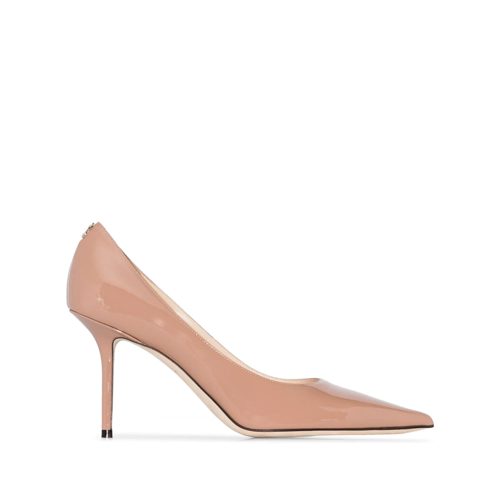 Pink Gold Tone Heel Accents