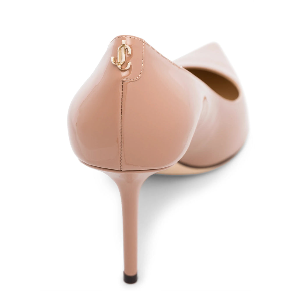 Pink Gold Tone Heel Accents