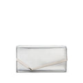 Metallic Leather Tote Bag