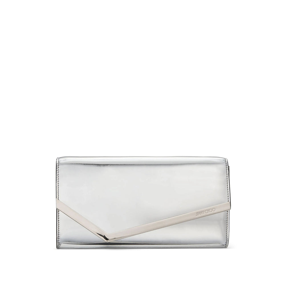 Metallic Leather Tote Bag