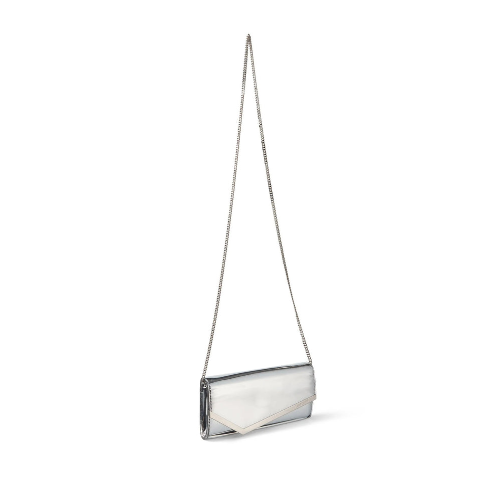 Metallic Leather Tote Bag