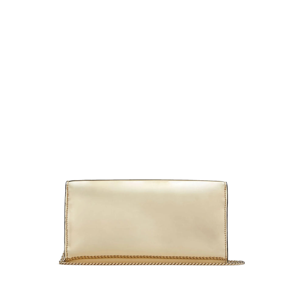Gold-tone Metallic Tote Bag