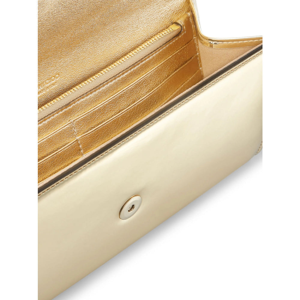 Gold-tone Metallic Tote Bag