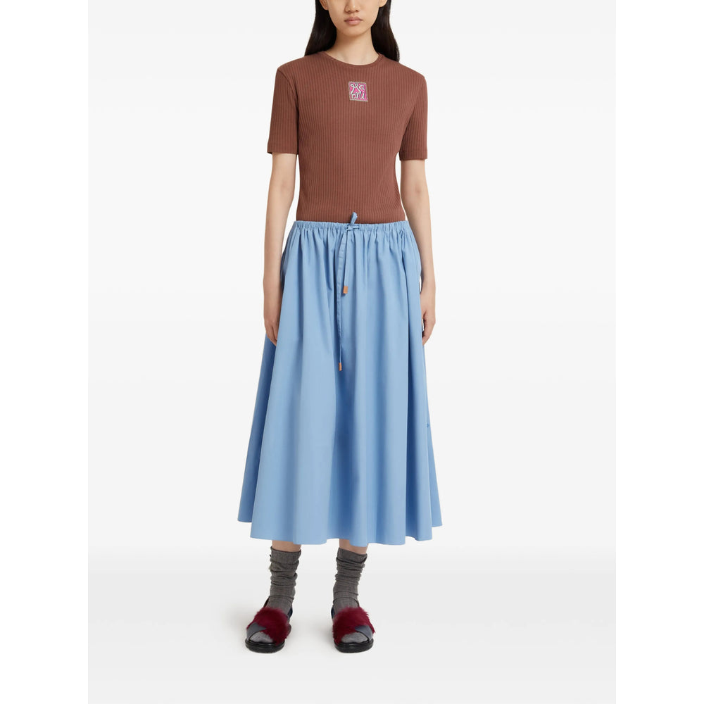 Soft Elastic Waist Pant