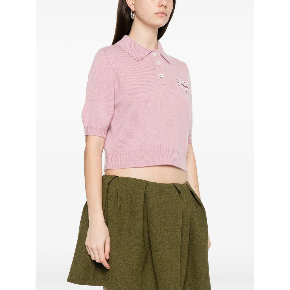 Soft Pink Crew Cashmere