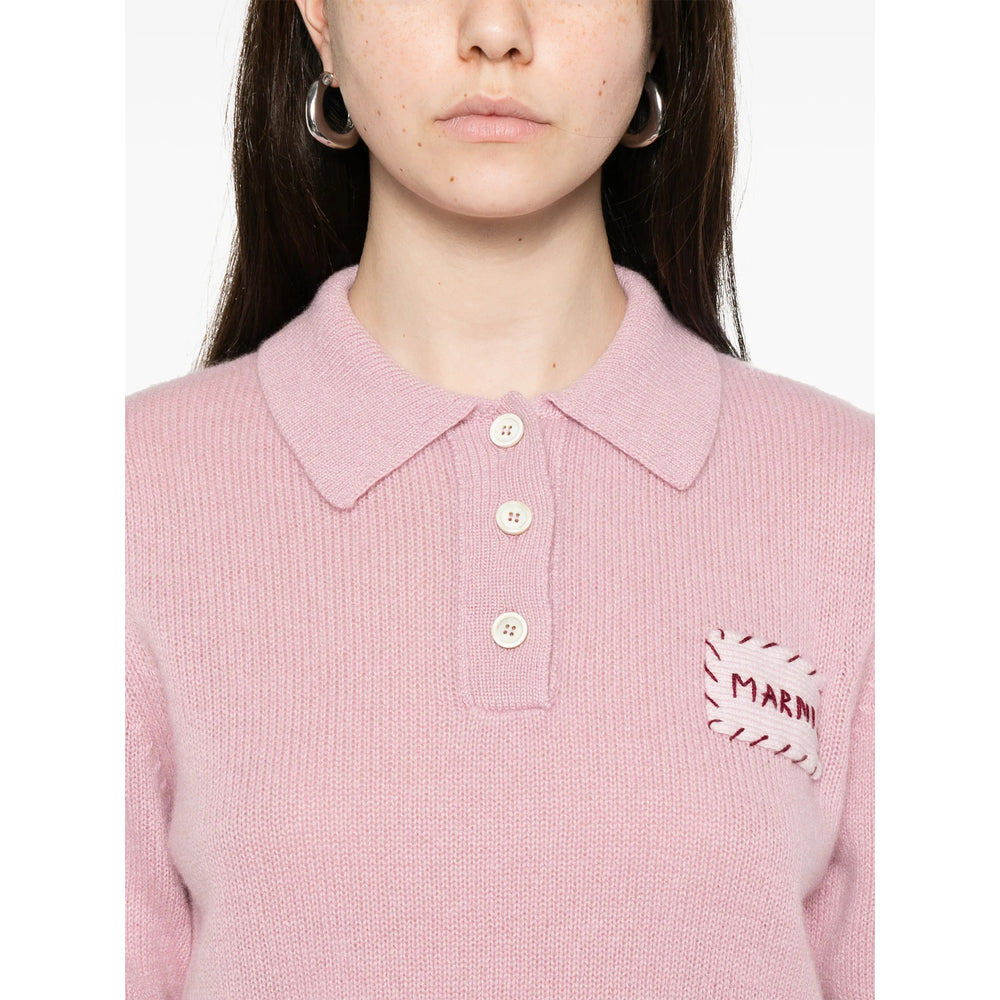 Soft Pink Crew Cashmere