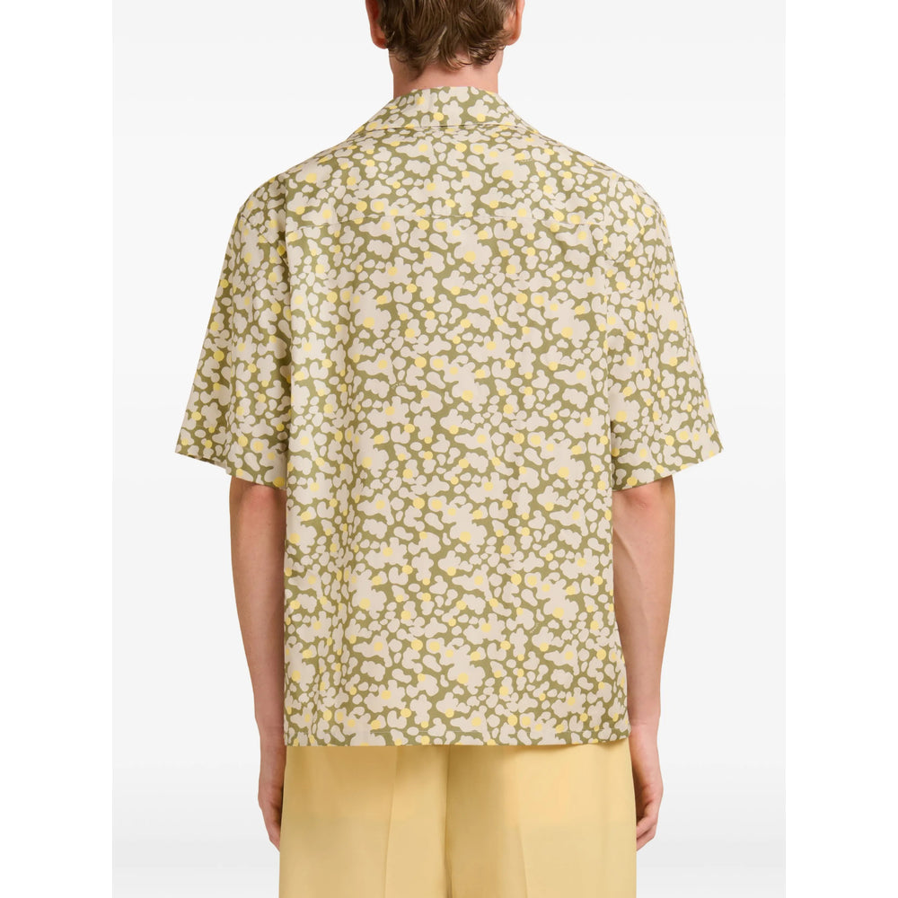 Earthy Abstract Pocket Shirt