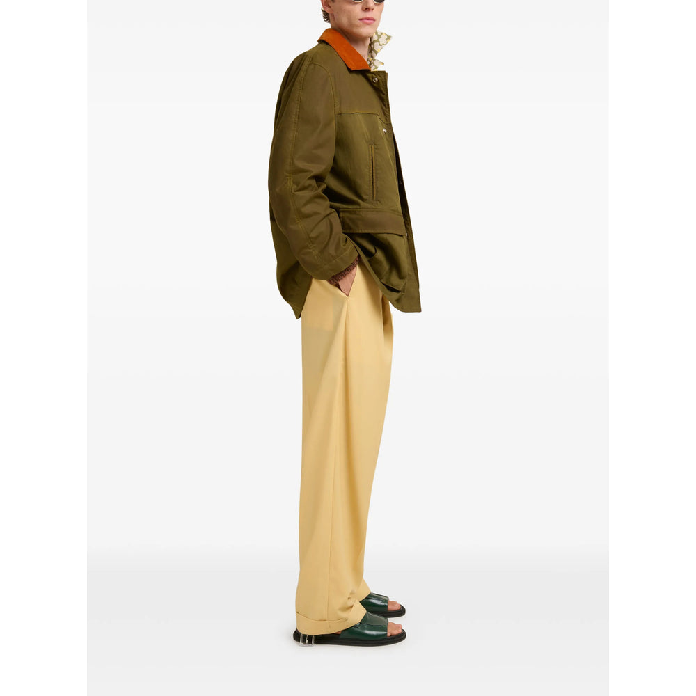 Earthy Abstract Pocket Shirt